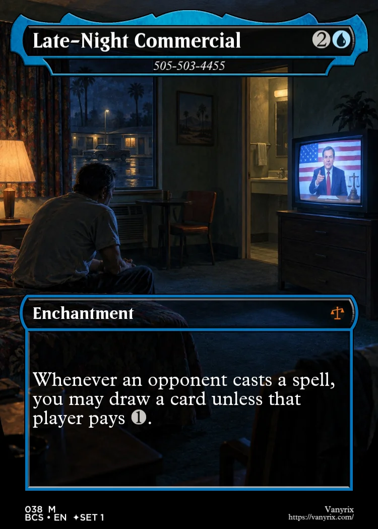 Late-Night Commercial