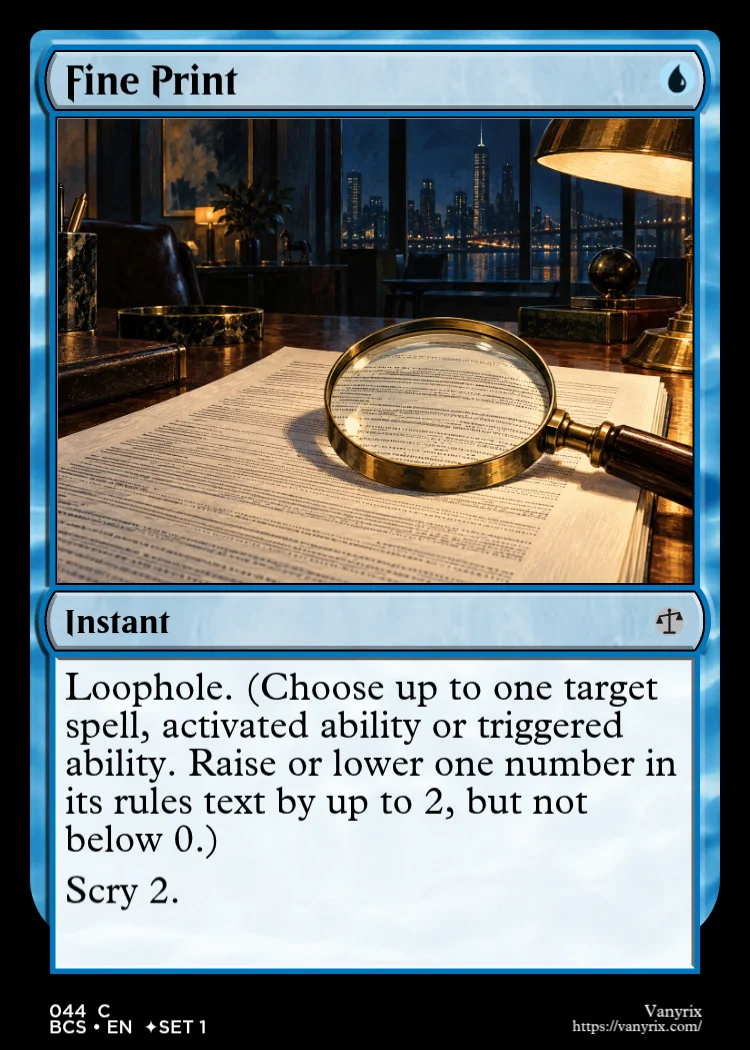 Fine Print