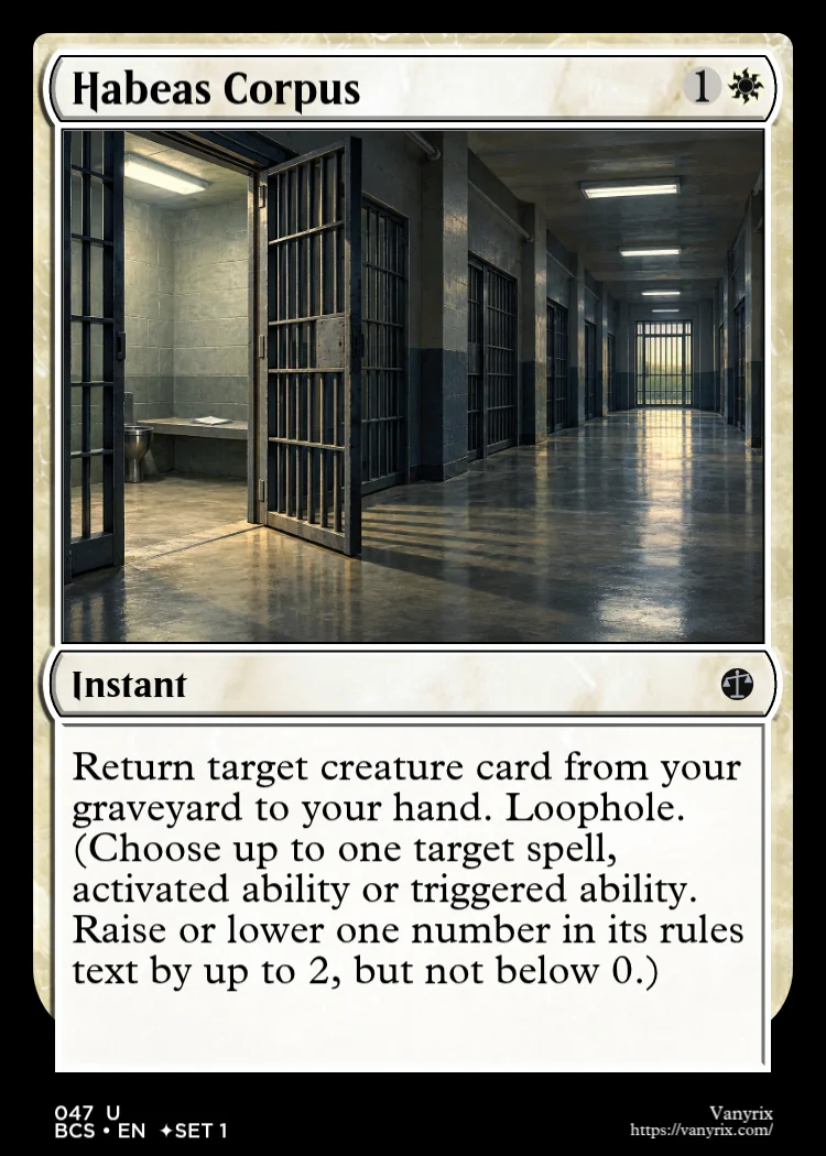 Habeas Corpus