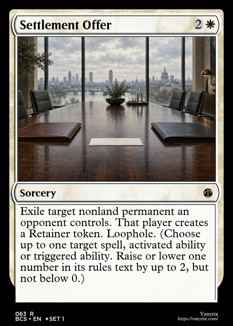 Settlement Offer