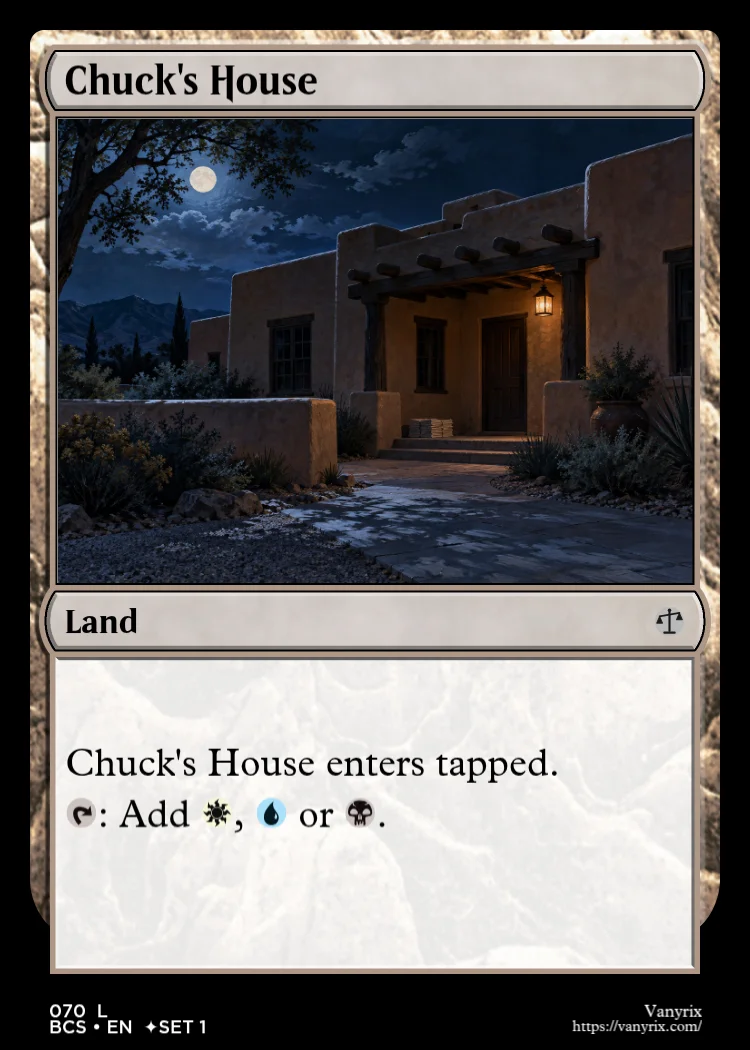Chuck's House