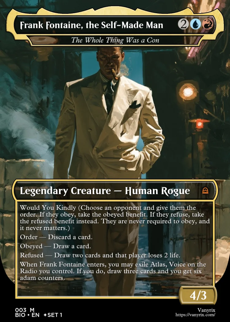 Frank Fontaine, the Self-Made Man