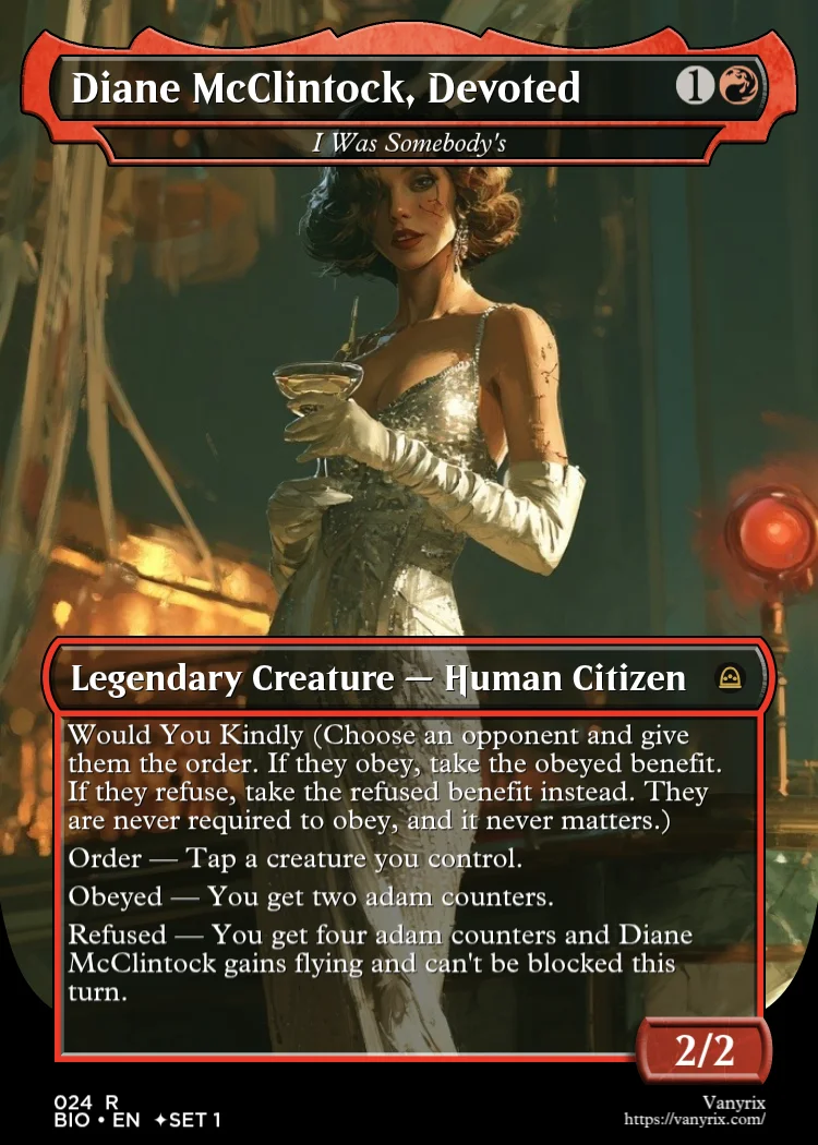 Diane McClintock, Devoted