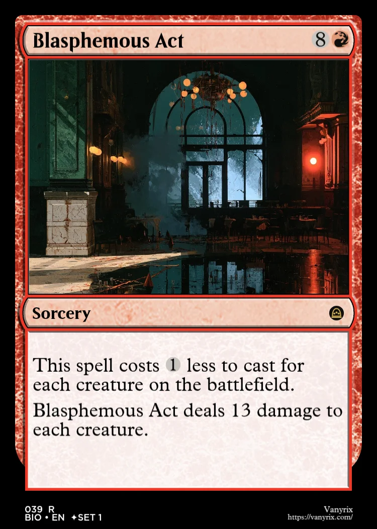Blasphemous Act