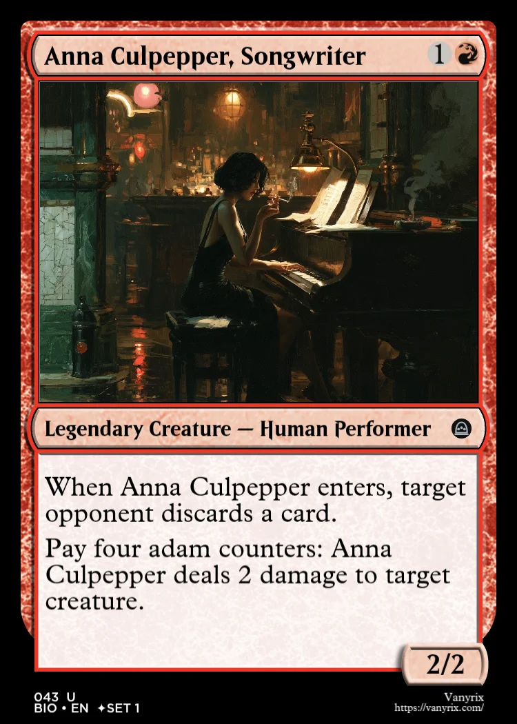 Anna Culpepper, Songwriter