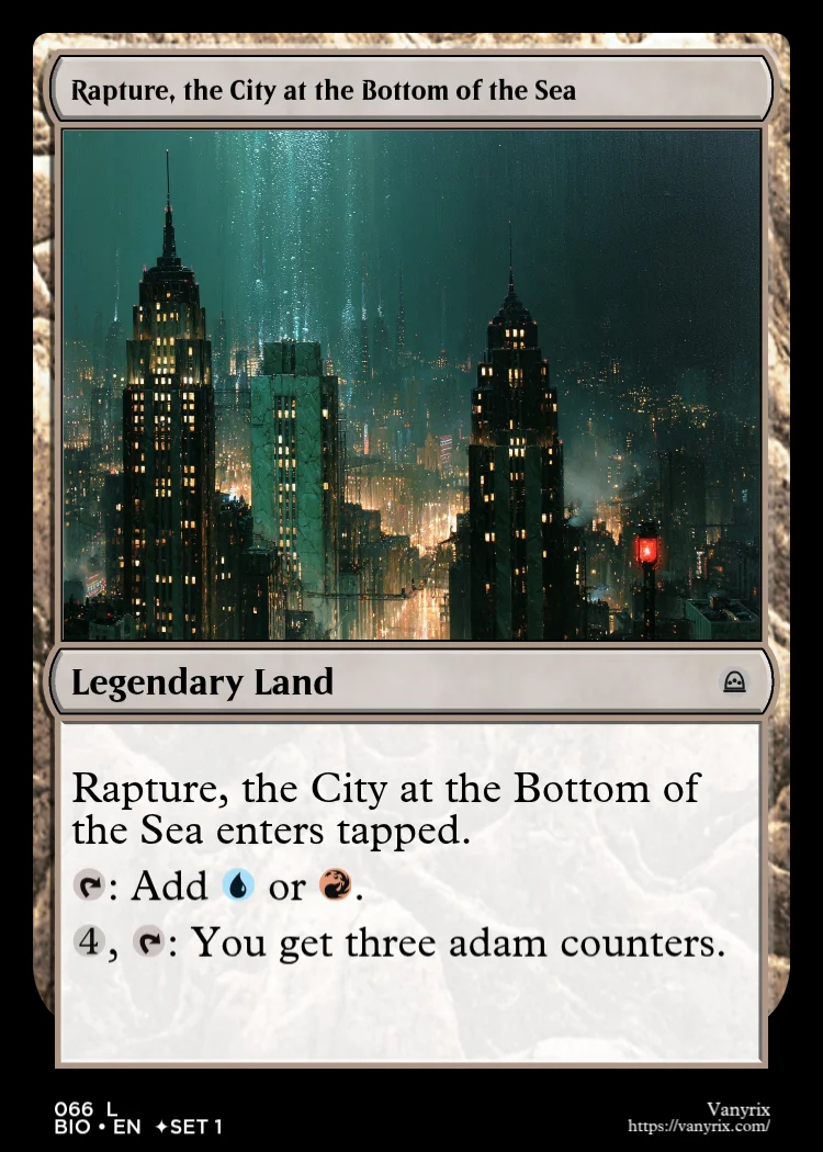Rapture, the City at the Bottom of the Sea