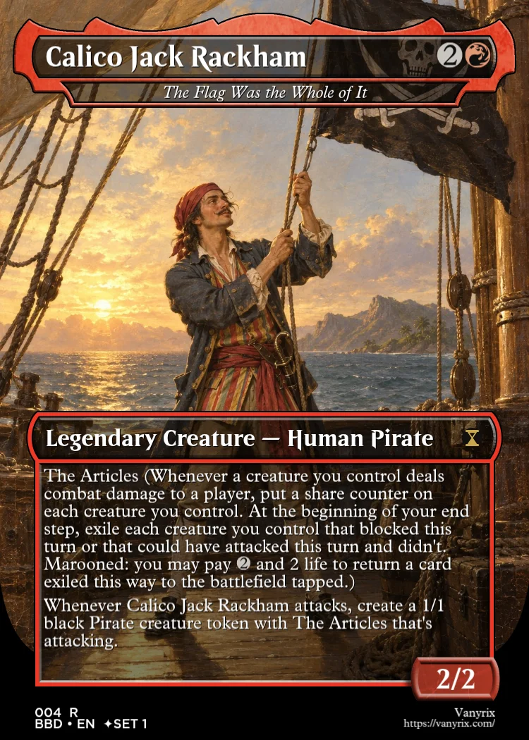 Calico Jack Rackham