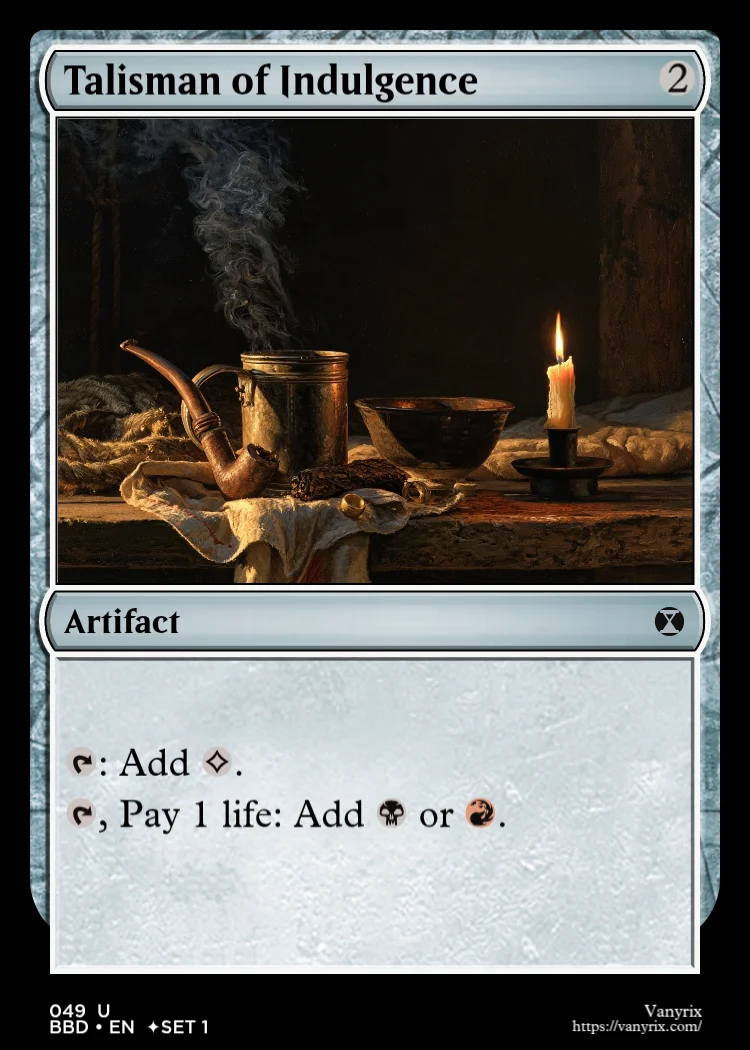 Talisman of Indulgence