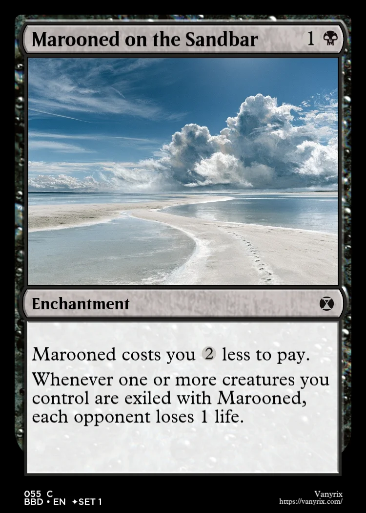 Marooned on the Sandbar