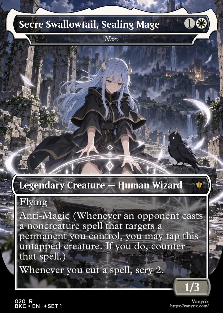 Secre Swallowtail, Sealing Mage