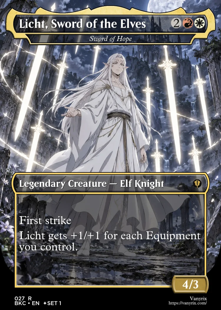 Licht, Sword of the Elves