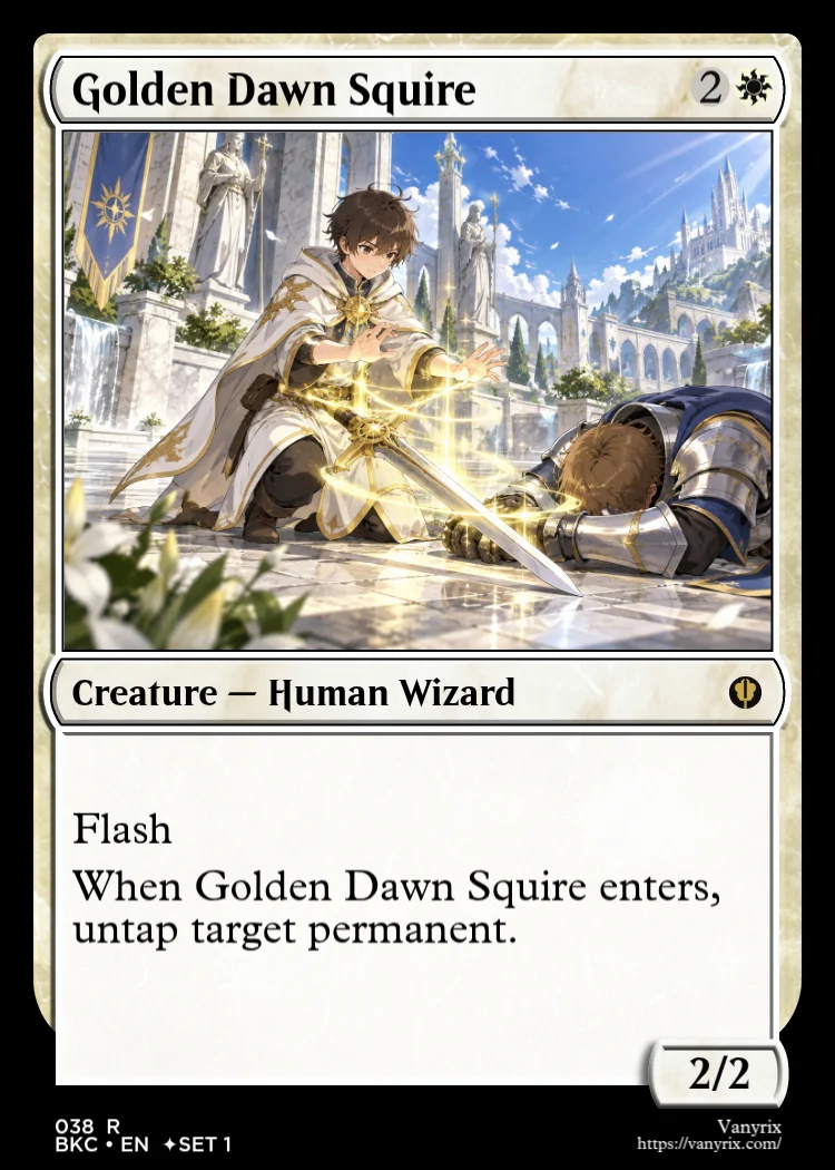 Golden Dawn Squire