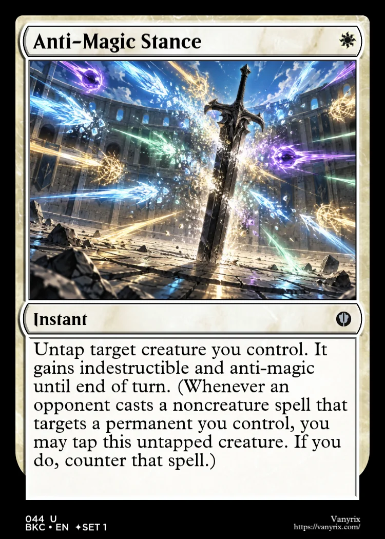 Anti-Magic Stance