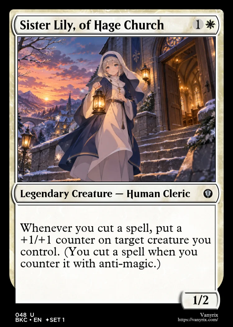 Sister Lily, of Hage Church