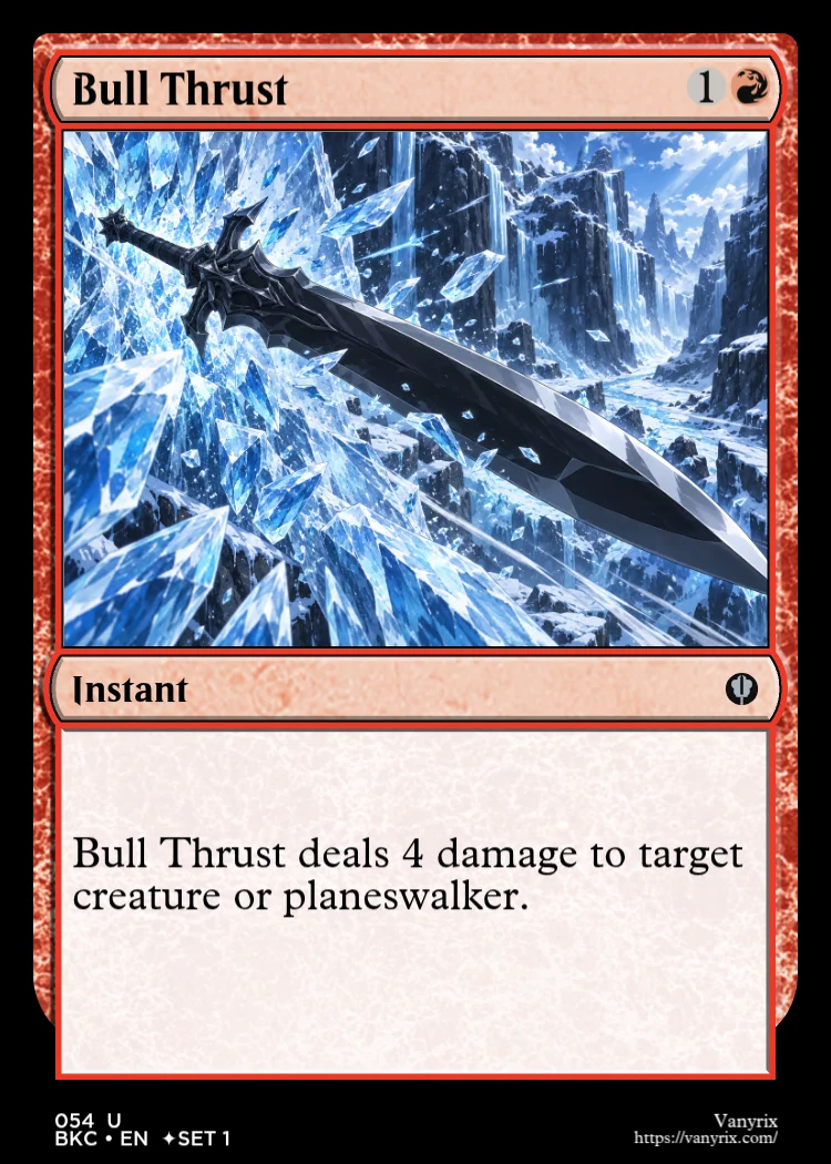 Bull Thrust