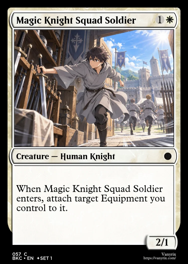 Magic Knight Squad Soldier
