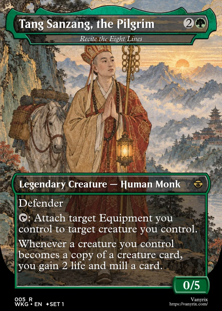 Tang Sanzang, the Pilgrim