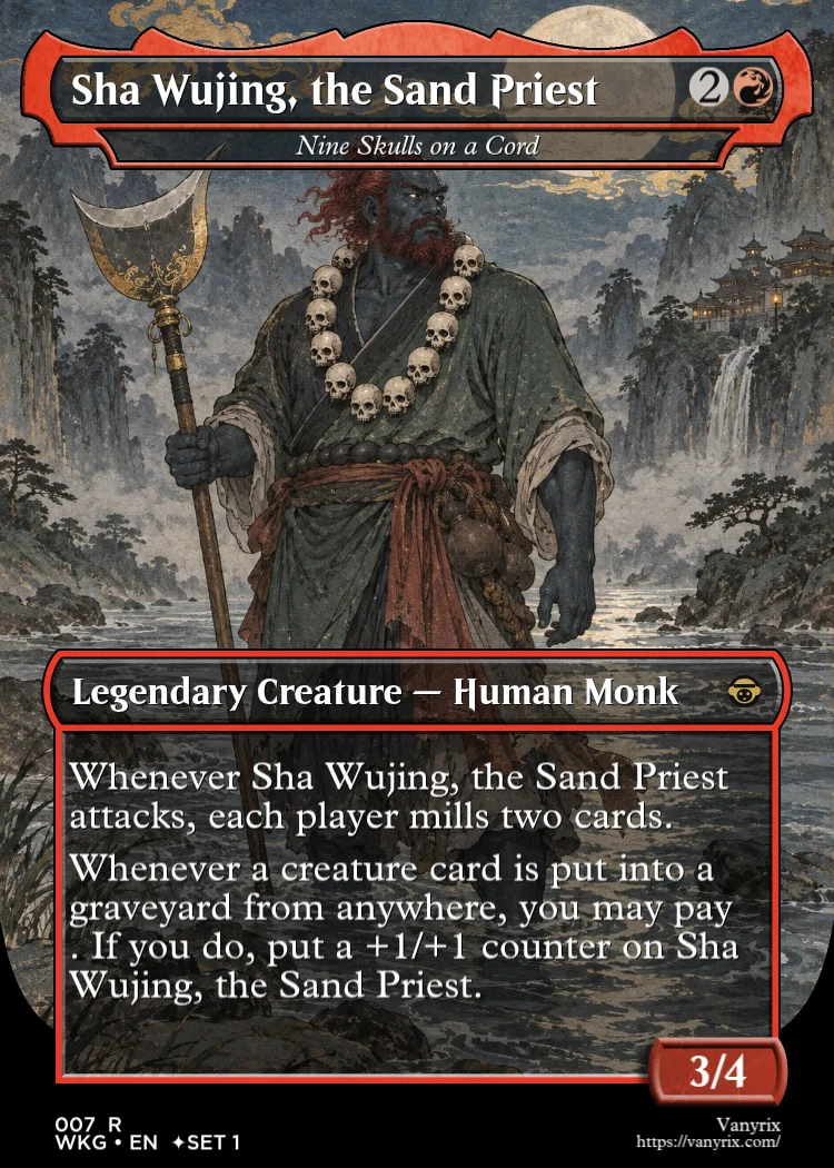 Sha Wujing, the Sand Priest