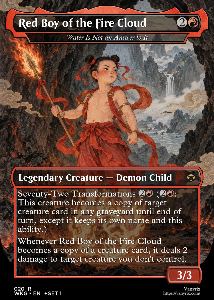 Red Boy of the Fire Cloud