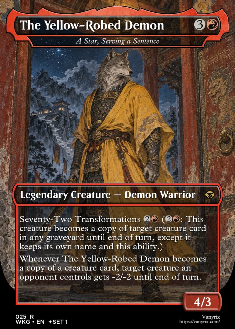 The Yellow-Robed Demon