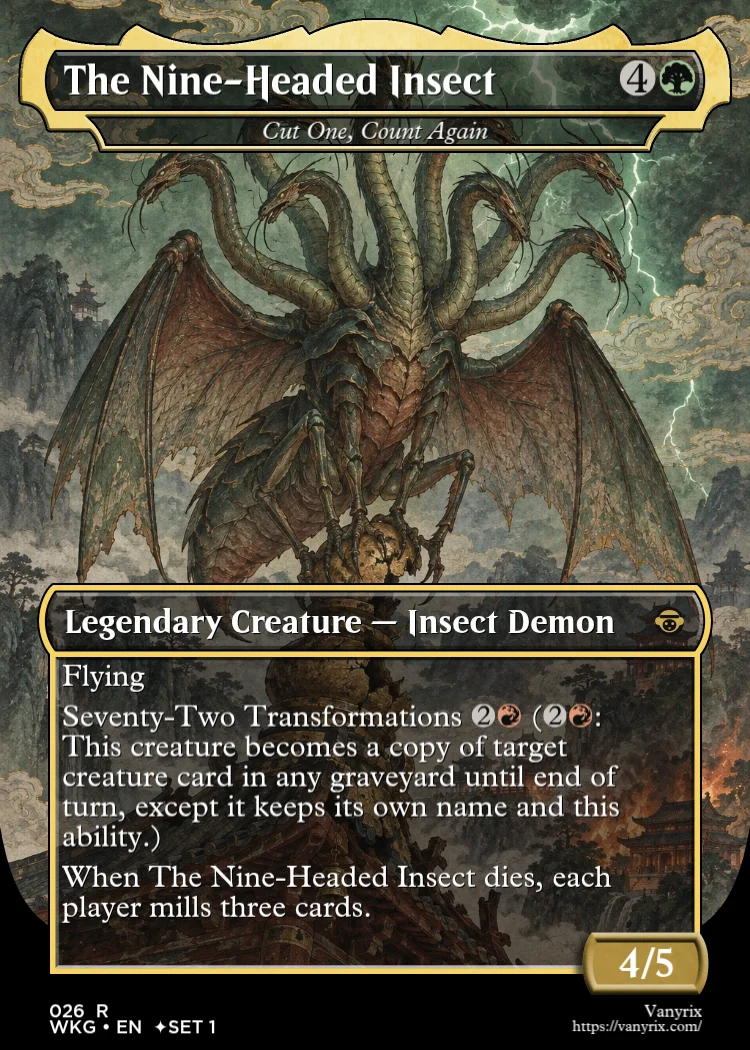 The Nine-Headed Insect