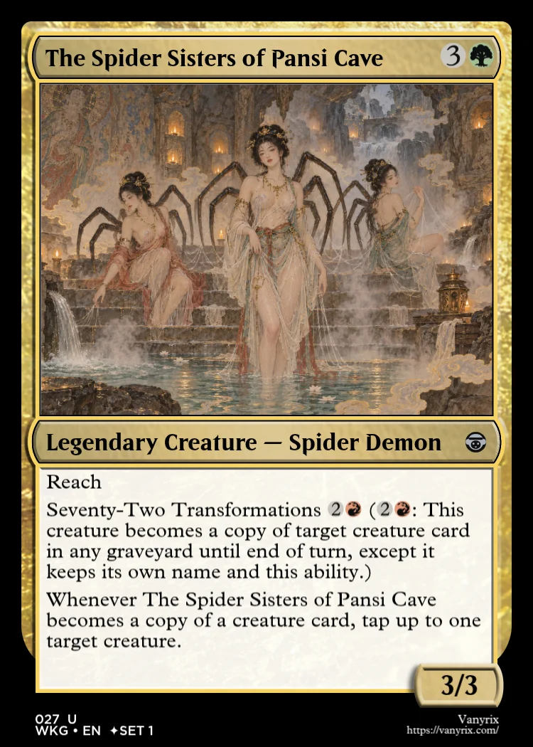 The Spider Sisters of Pansi Cave