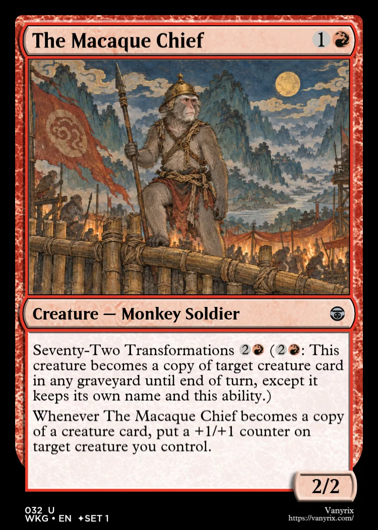 The Macaque Chief