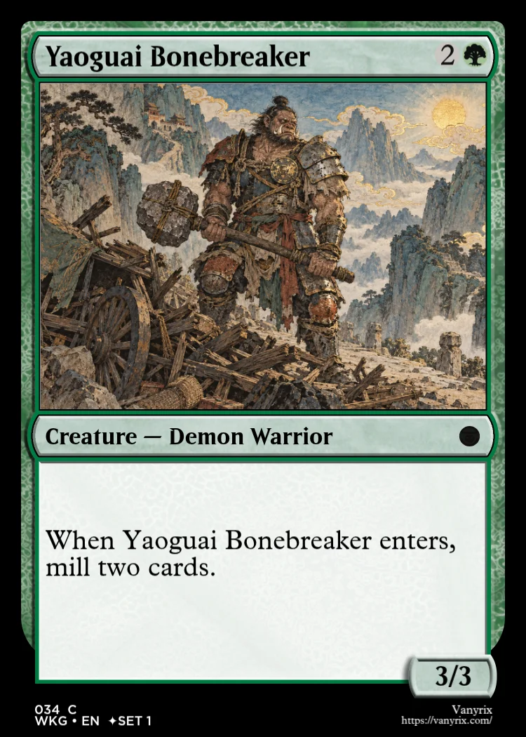 Yaoguai Bonebreaker
