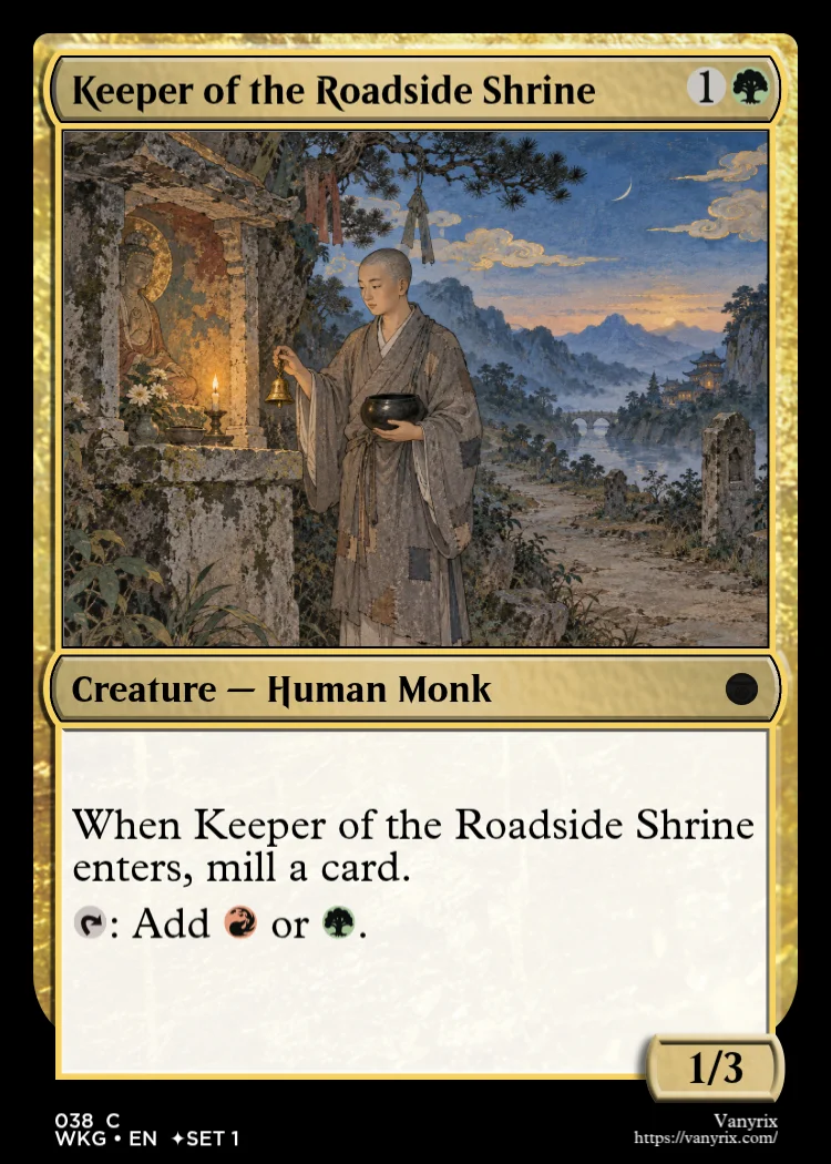 Keeper of the Roadside Shrine
