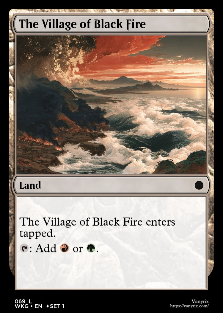 The Village of Black Fire