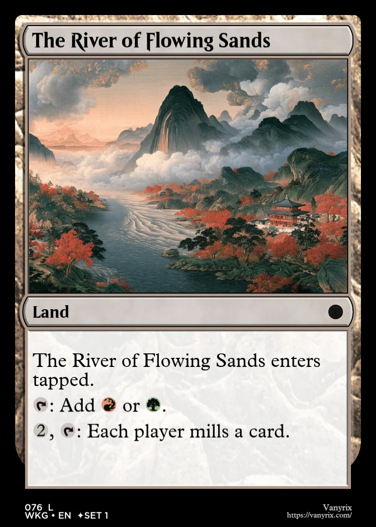 The River of Flowing Sands