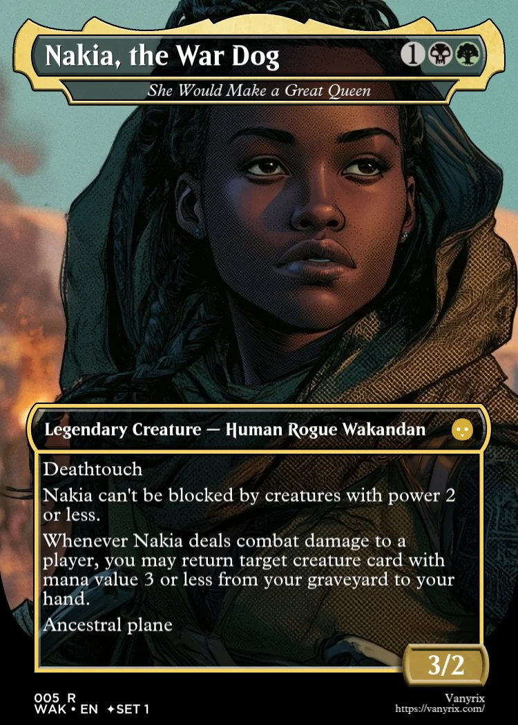 Nakia, the War Dog