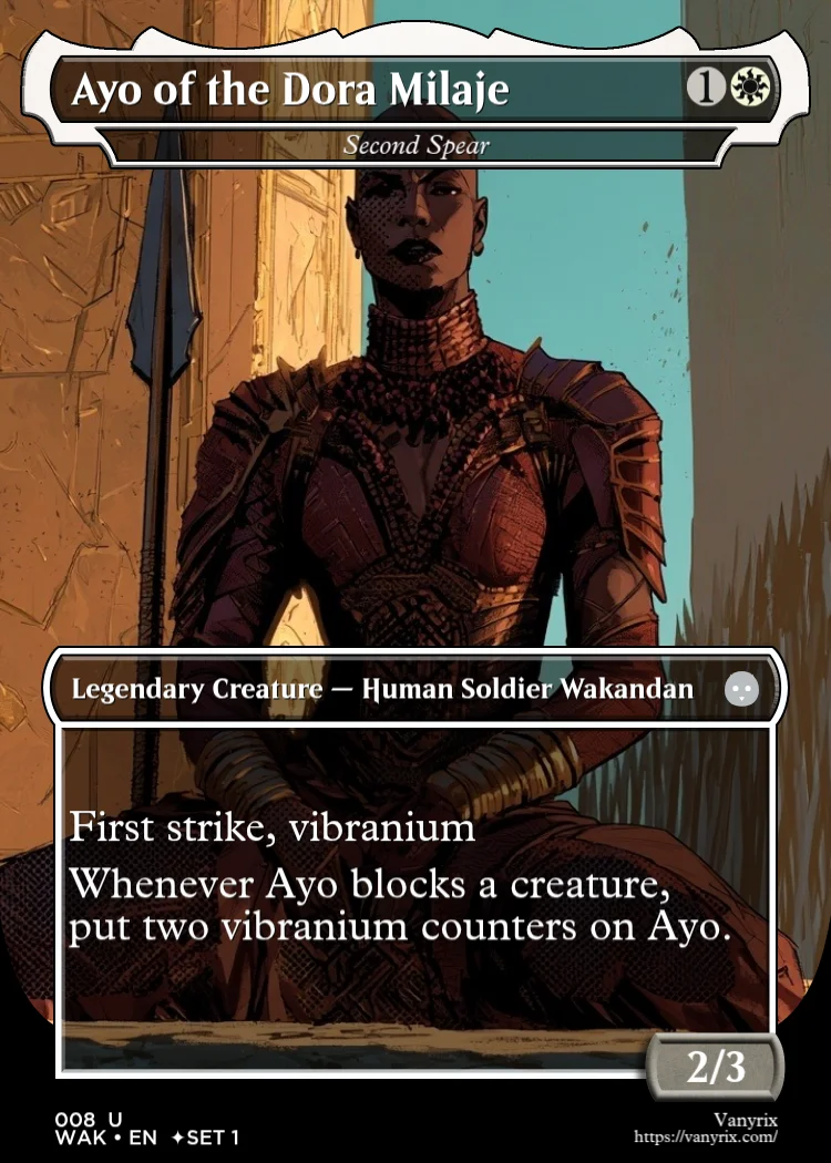 Ayo of the Dora Milaje