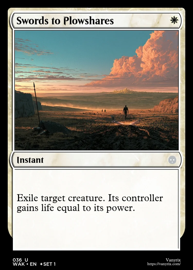 Swords to Plowshares