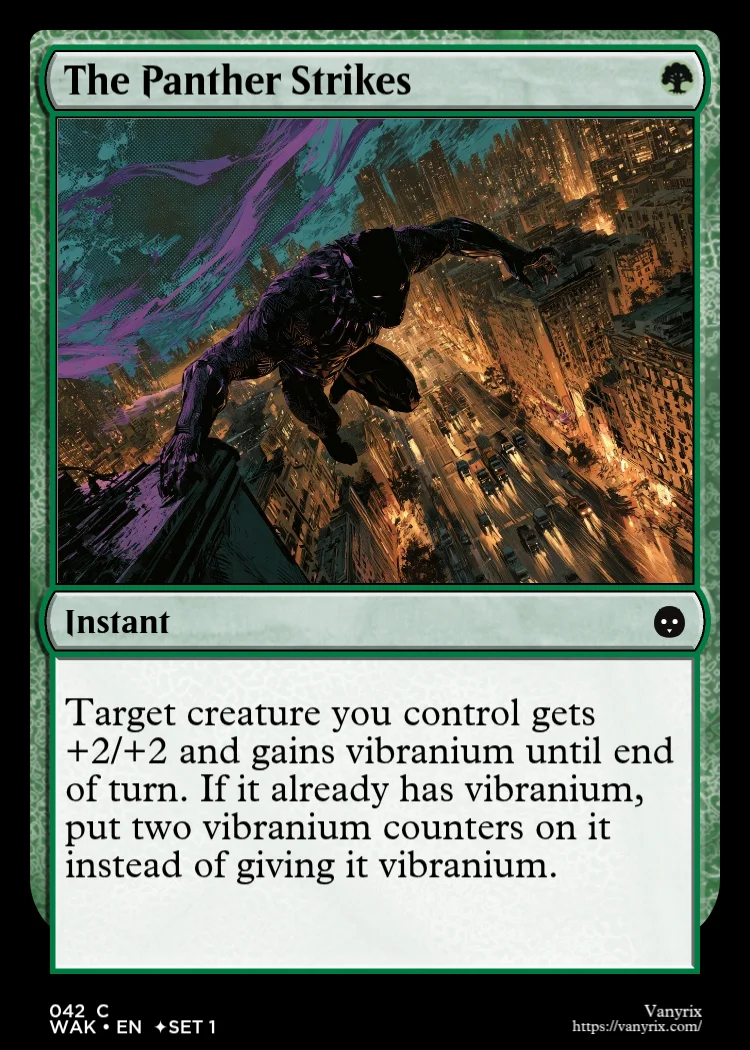 The Panther Strikes