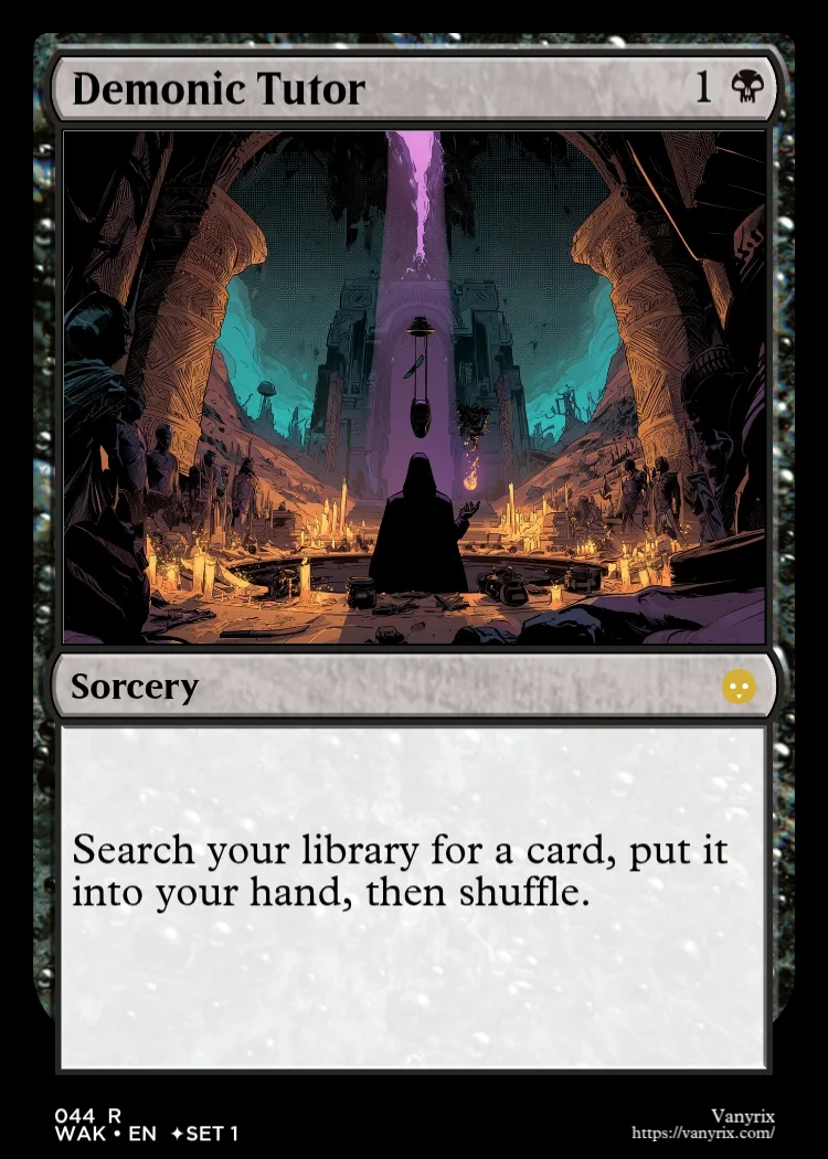 Demonic Tutor