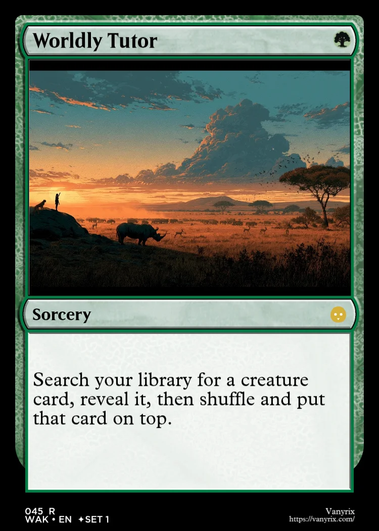 Worldly Tutor