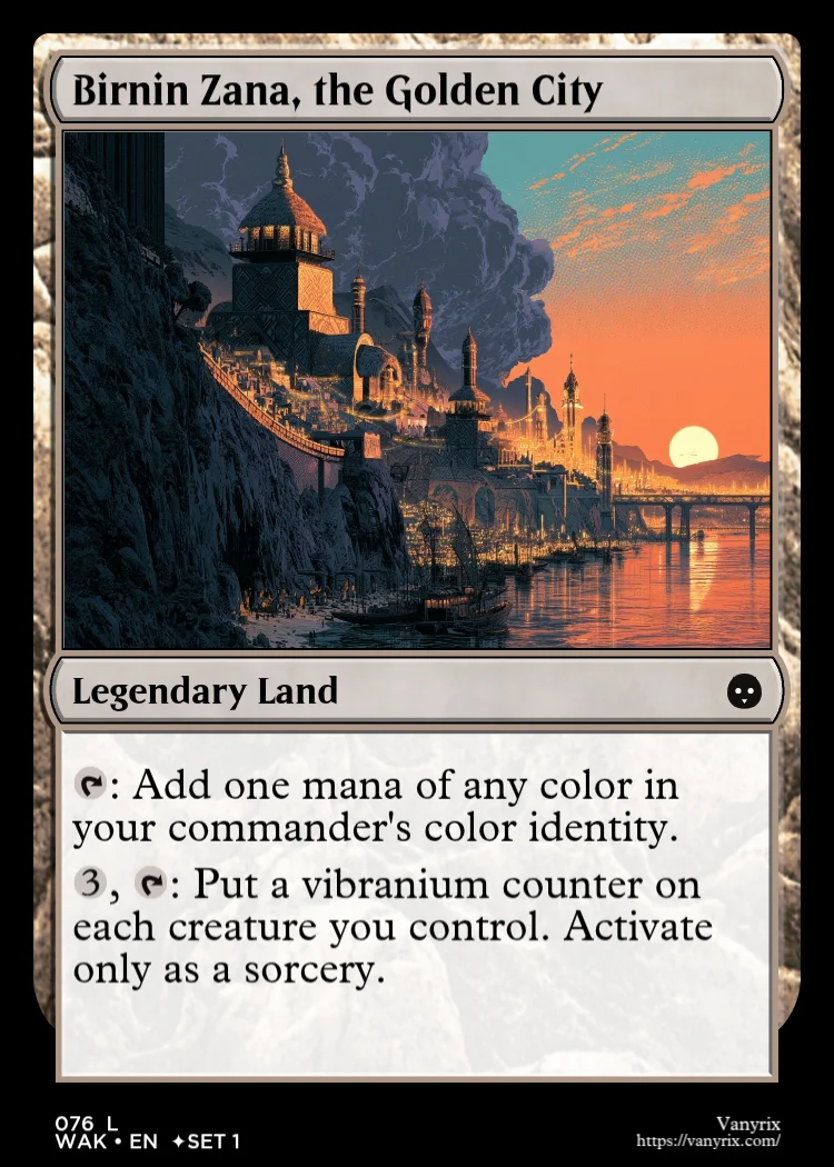 Birnin Zana, the Golden City
