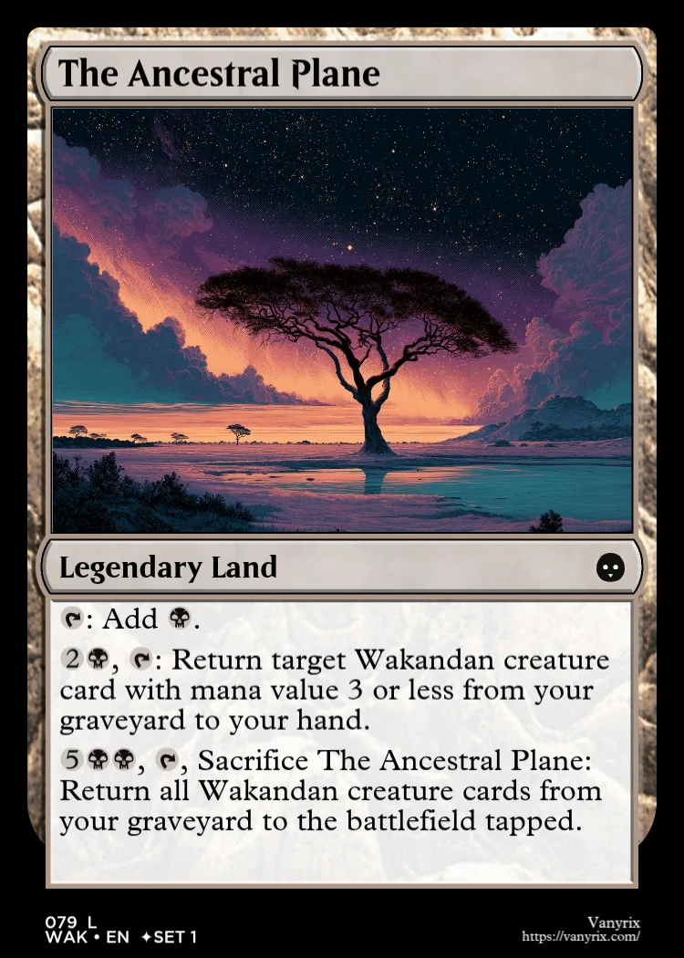 The Ancestral Plane