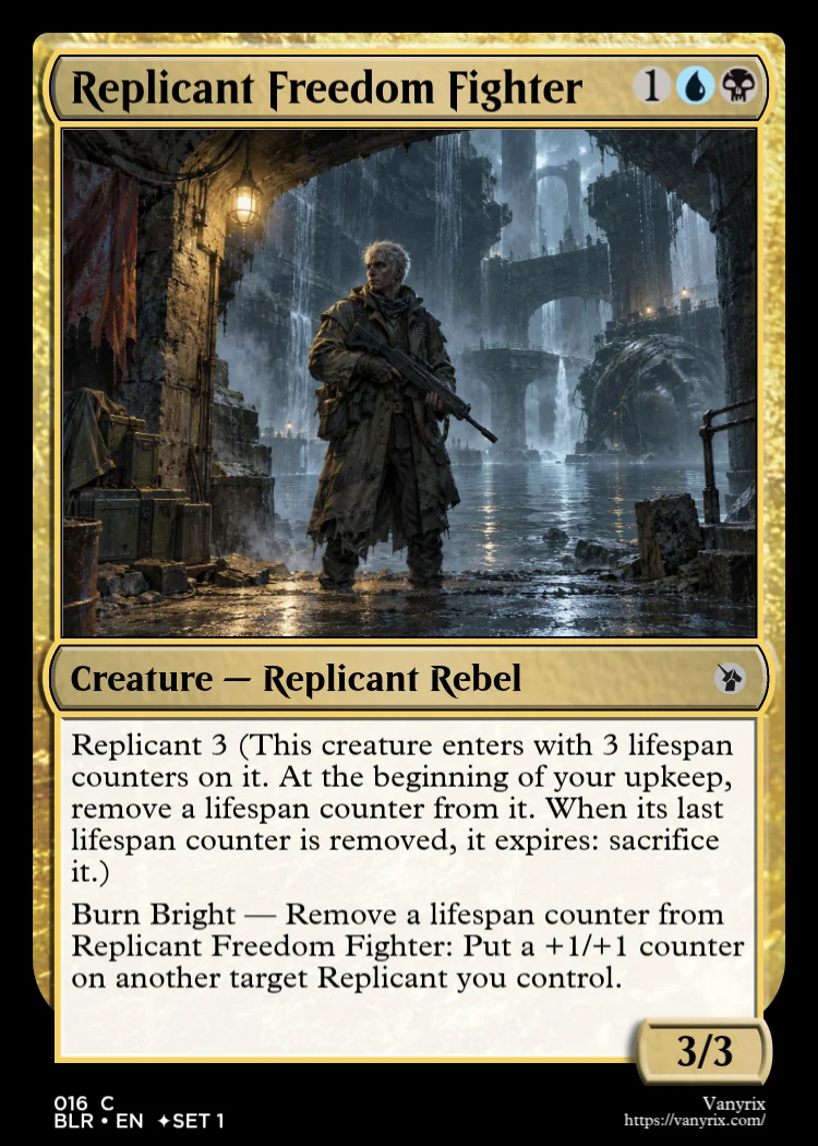 Replicant Freedom Fighter