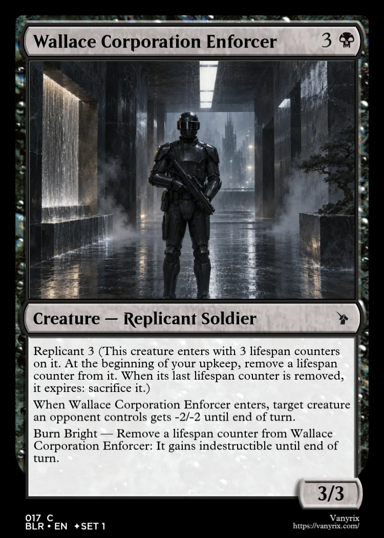 Wallace Corporation Enforcer