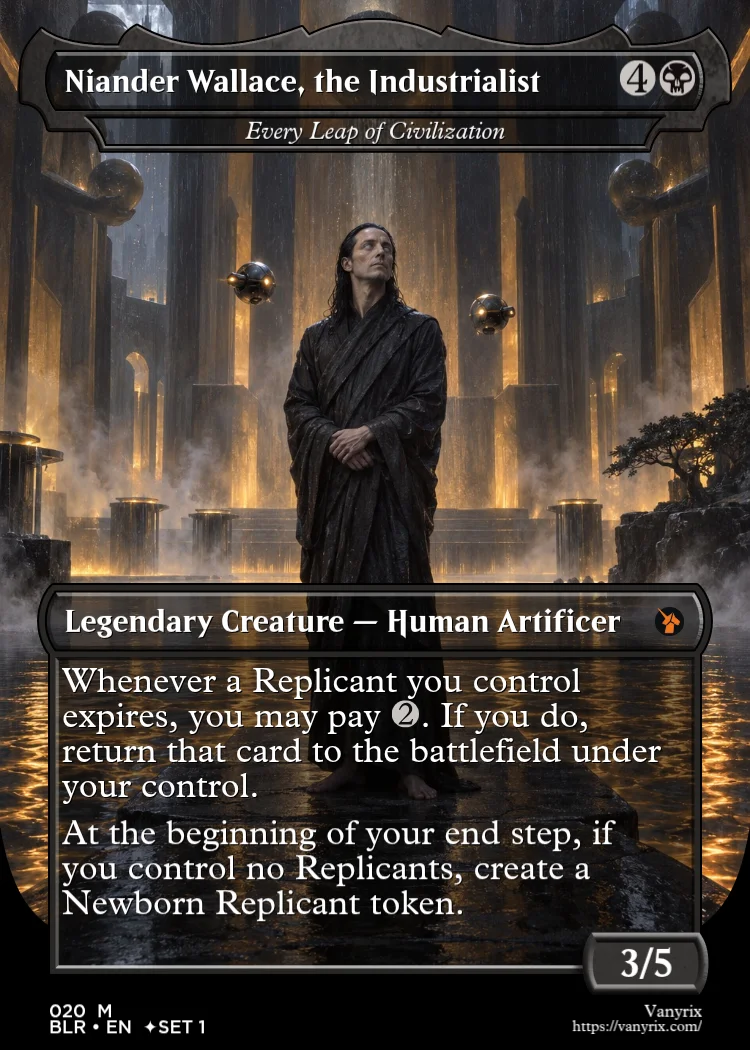 Niander Wallace, the Industrialist