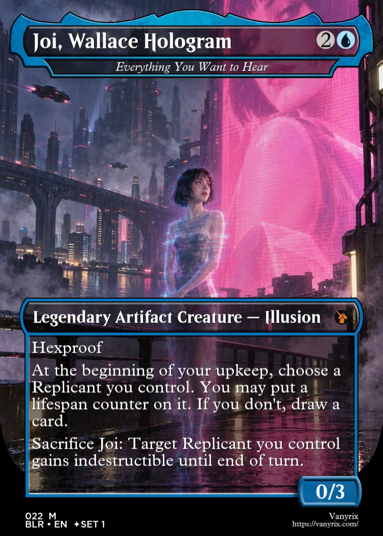 Joi, Wallace Hologram