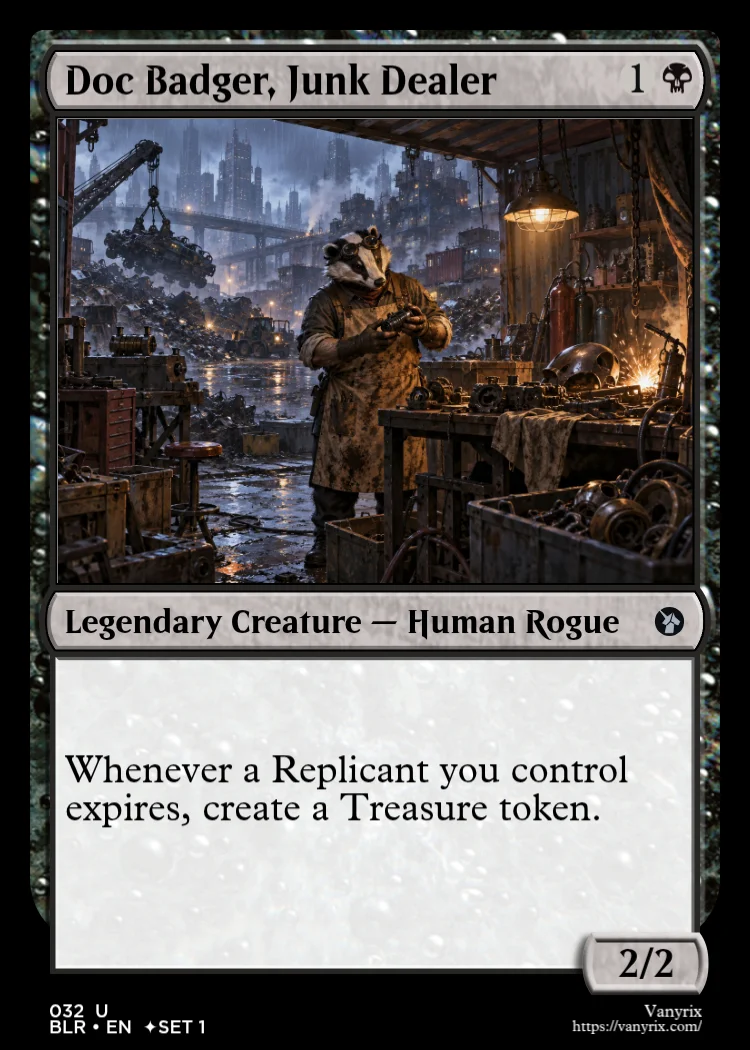 Doc Badger, Junk Dealer