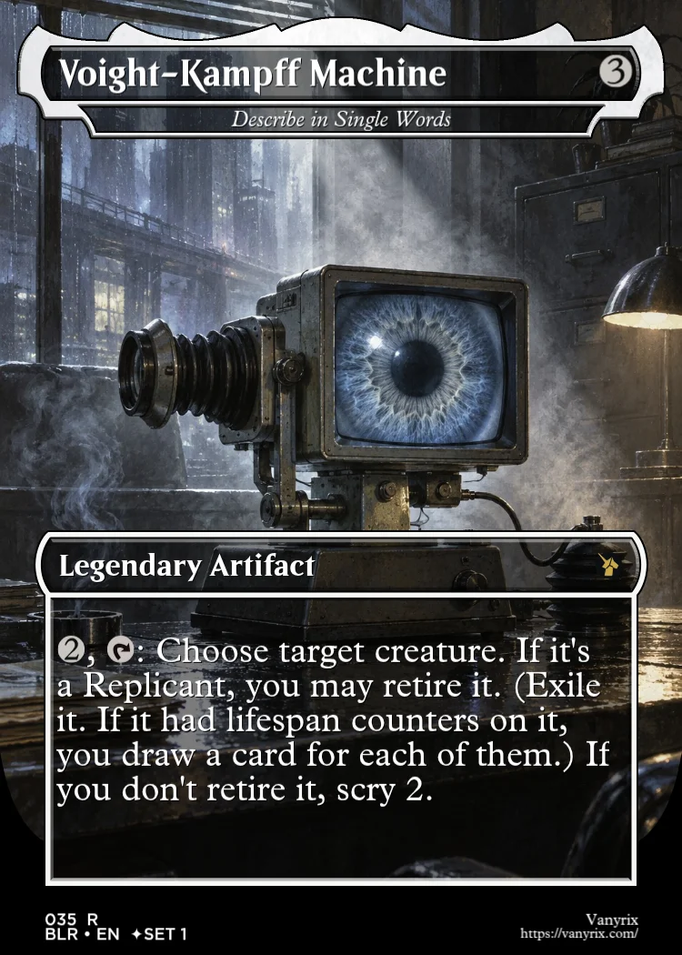 Voight-Kampff Machine