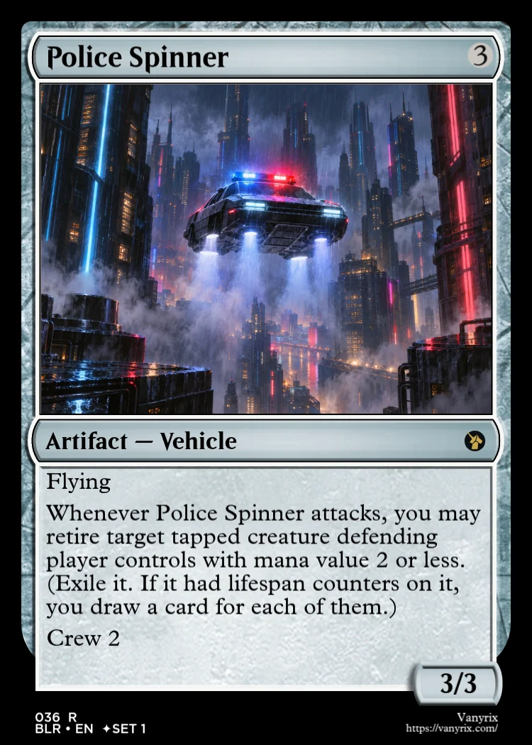 Police Spinner