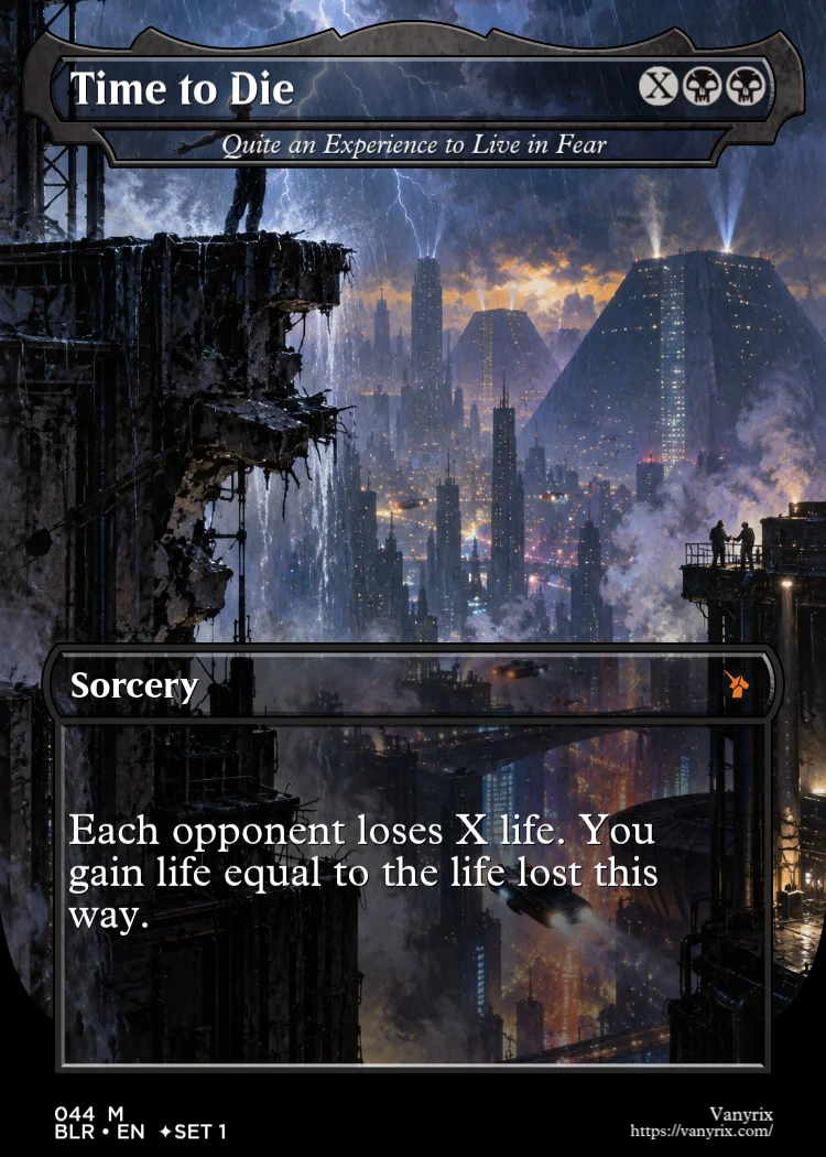 Time to Die