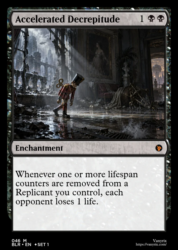 Accelerated Decrepitude