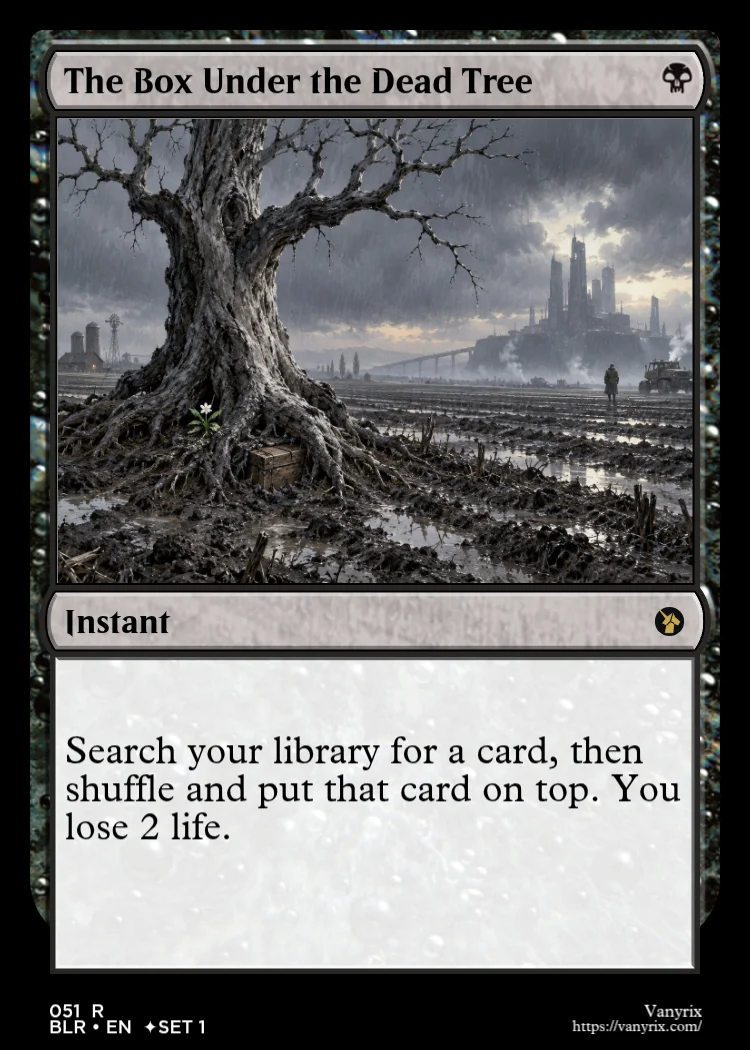 The Box Under the Dead Tree