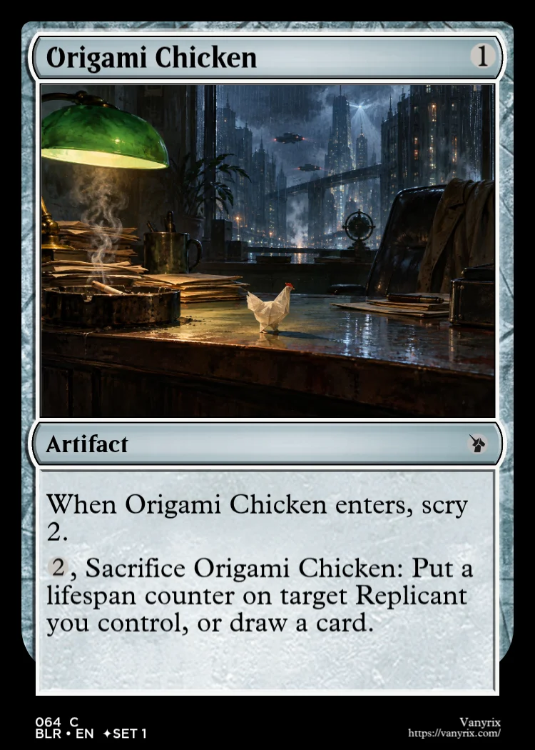 Origami Chicken